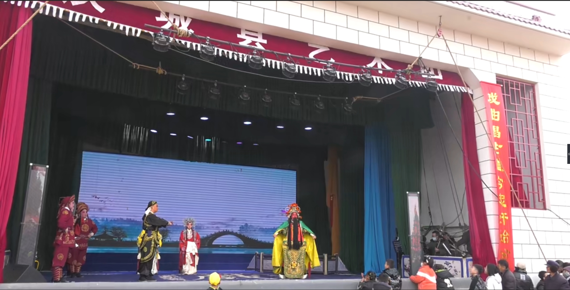 庆城县2025戏曲进乡村蔡家庙大堡子村017